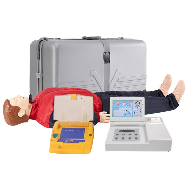 豹牌 HM/CPR690E 心肺复苏及除颤模拟人 卫勤战救模拟训练器材 急救训练人体模型AED模拟除颤训练