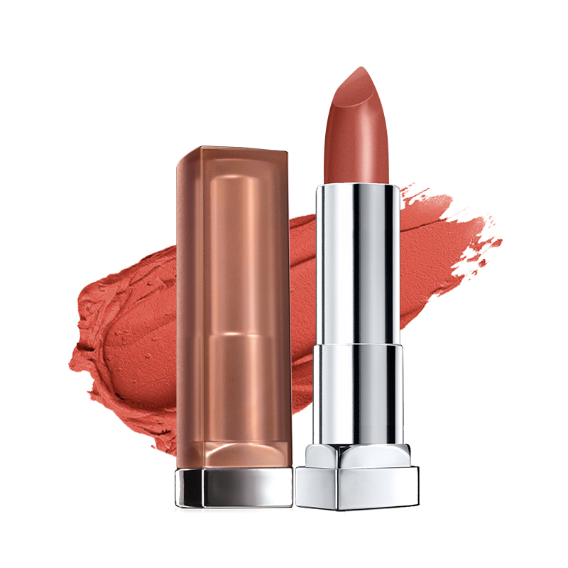 美宝莲(Maybelline)绝色持久唇膏 绒情哑光系列 MNU09 3.9g