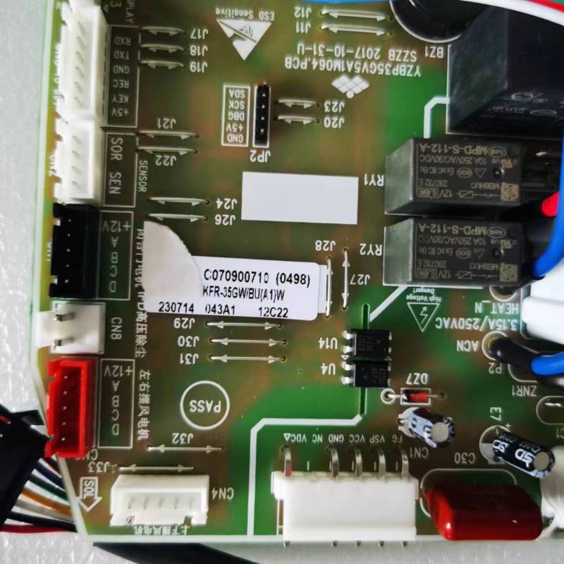 帮客材配 拆机原装 P0970103948扬子极物35GW/BU(A1)W内机主板 C070900710 收前务必验货高清大图