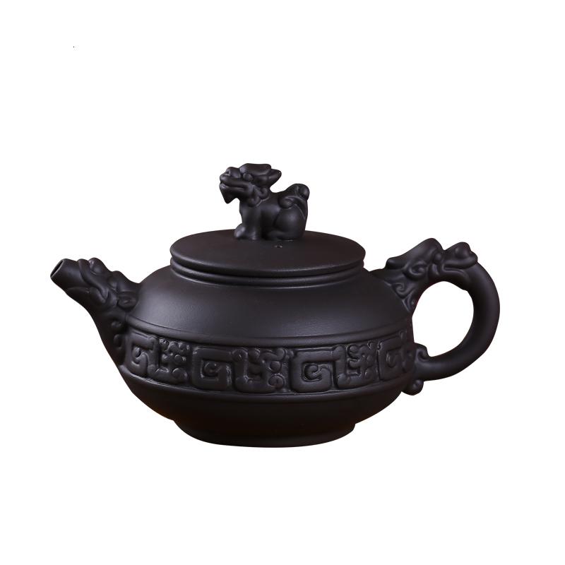 家柏饰(CORATED)茶壶紫砂壶功夫茶具全手工过滤小泡茶壶朱泥壶家用高清大图