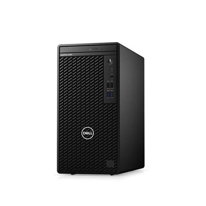 戴尔(DELL)OptiPlex3080MT 商用台式机电脑单主机(I3-10100 8G 256G WIN10 3年)