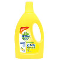 滴露Dettol 超浓缩型衣物除菌液清新柠檬 1.5L 3倍浓缩衣物消毒液洗衣杀菌除螨内衣内裤消毒水婴儿洗衣家用