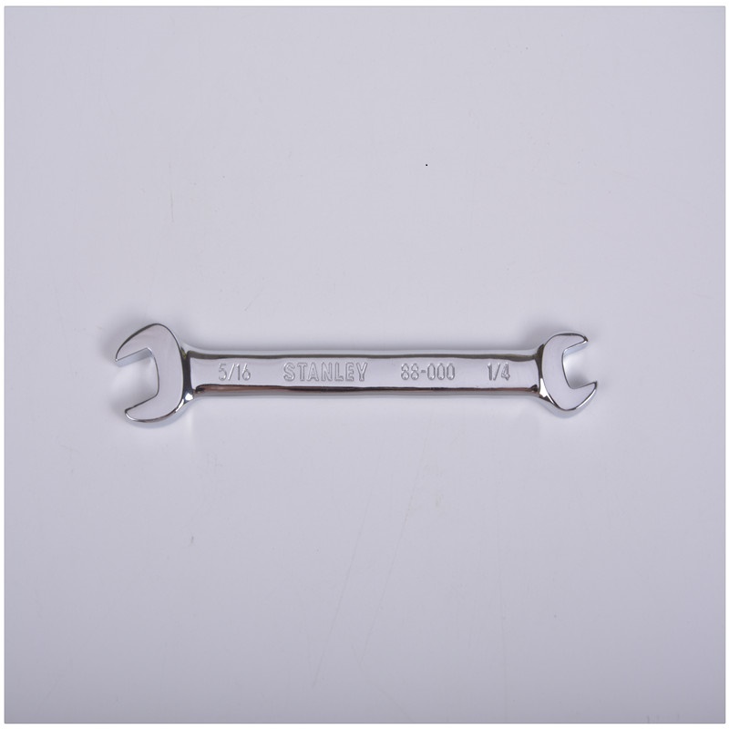 史丹利(STANLEY) 英制精抛光双开口扳手1/4