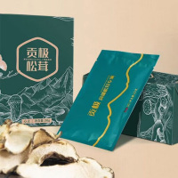 贡极有机松茸干片菌菇干货独立包装未开伞有机松茸心止礼盒60g*1盒