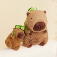 卡皮巴拉毛绒挂件可爱水豚包包挂饰钥匙扣娃娃玩偶龟龟12cm