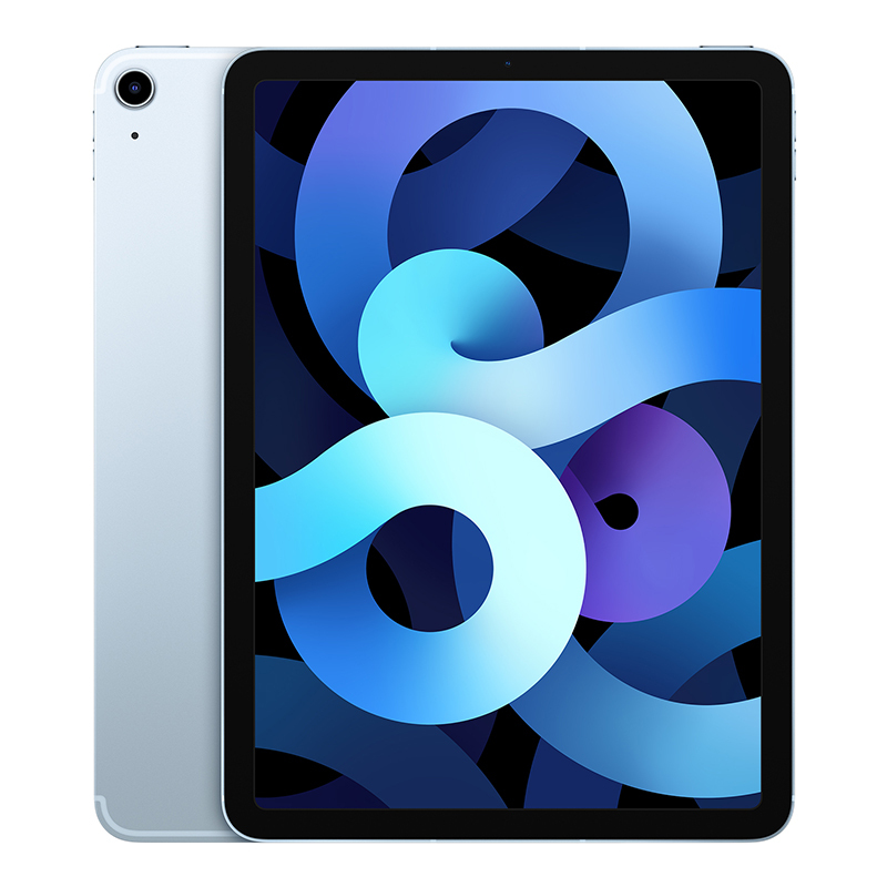 2020新款 Apple iPad Air 10.9英寸 全面屏 平板电脑 256GB 无线局域网+蜂窝网络版 MYHV2CH/A 天蓝色
