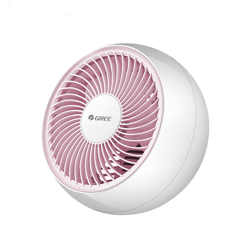 电风扇迷你风扇台式小台扇学生鸿运扇转页扇空调扇空气循环扇2档风速