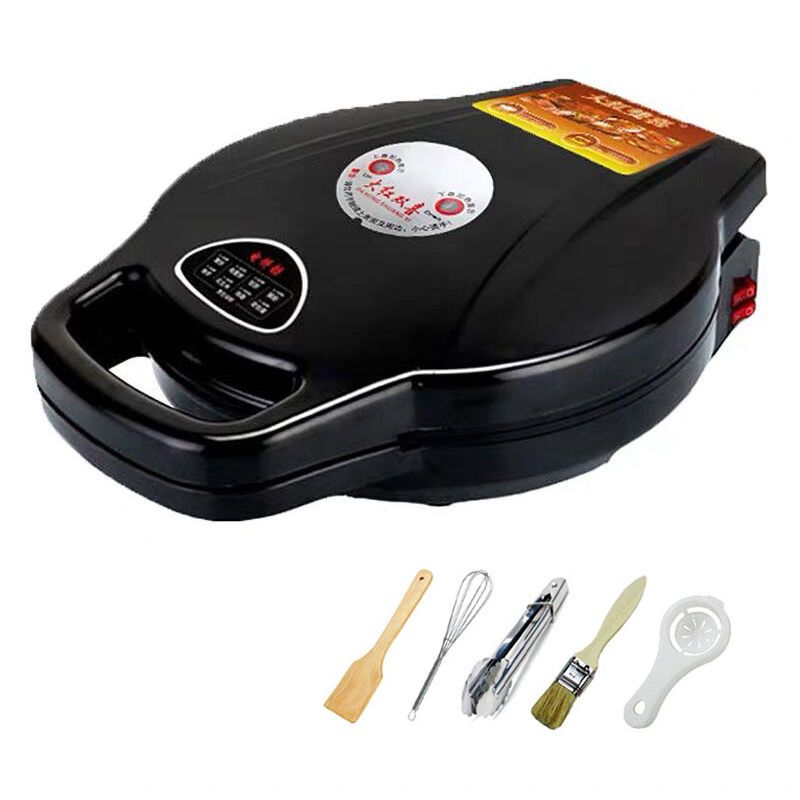 电饼铛电饼档家用烤烙煎饼薄饼机锅小型双面加热自动加大加深|中号加