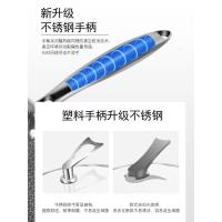 304不锈钢炒锅家用无涂层不粘锅电磁炉燃气煤气灶专用无烟炒菜锅家菱 经典款-34CM半面屏【带玻璃立盖】