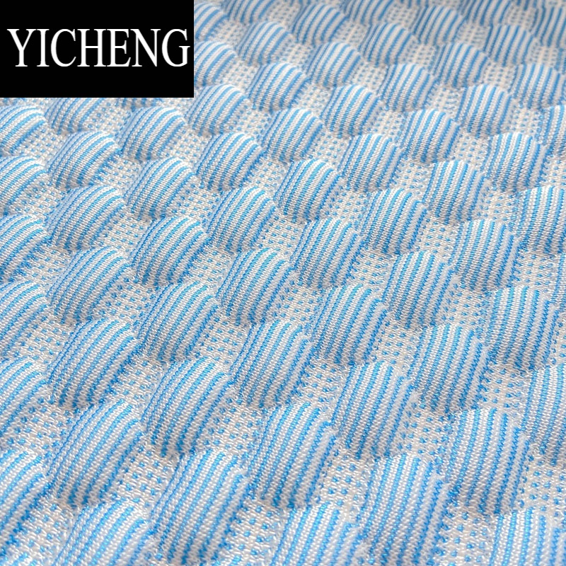 YICHENG冰豆豆冰丝凉席三件套夏天可水洗折叠软席子床笠学生床单人空调席