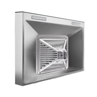 林内（Rinnai）欧式顶吸油烟机烟灶NM05T+2E01M&升级360°安防系统零温差恒温静音RUS-13QH04
