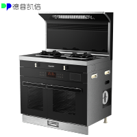 德普(Depelec)集成灶ZK90-A1M双内胆左烤右蒸家用油烟机燃气灶蒸烤箱一体机大火力大吸力环保家用一体机天然气