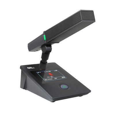 启诺QN-5566S鹅颈式短咪会议 无线话筒麦克风黑色（只）