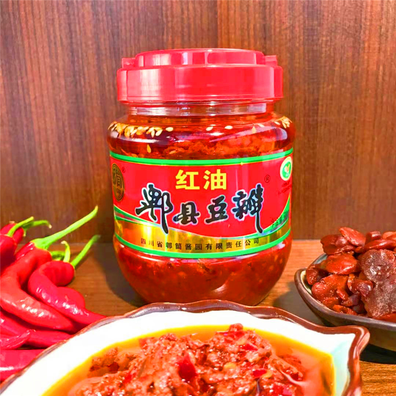 郫县红油豆瓣酱500g