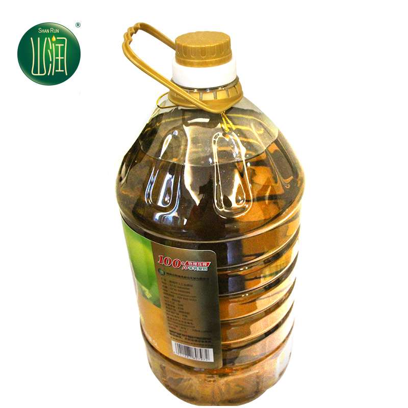 山润小榨特香菜籽油5L 非转基因 物理压榨