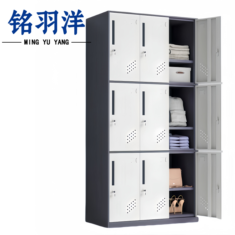 铭羽洋更衣柜九门90*40*185cm台高清大图