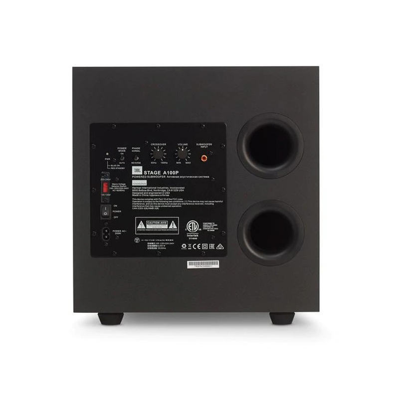 JBL STAGE SUB A100P低音炮 10寸有源超重低音炮 家庭影院低音炮影院高清大图