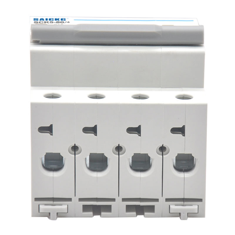 赛驰科技(SAICKG) SCK5-80/4 4P C50低压空气开关低压小型断路器(单位:台)灰白高清大图