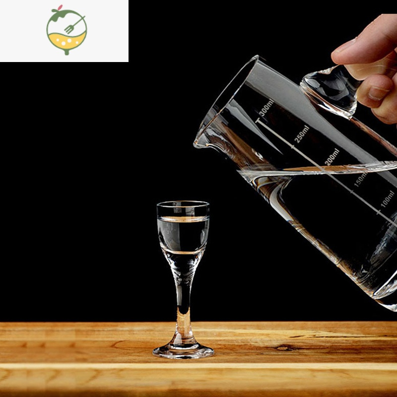 yicheng1钱5小酒杯 手工水晶白酒杯金箔高脚杯家用带杯架收纳 10ml