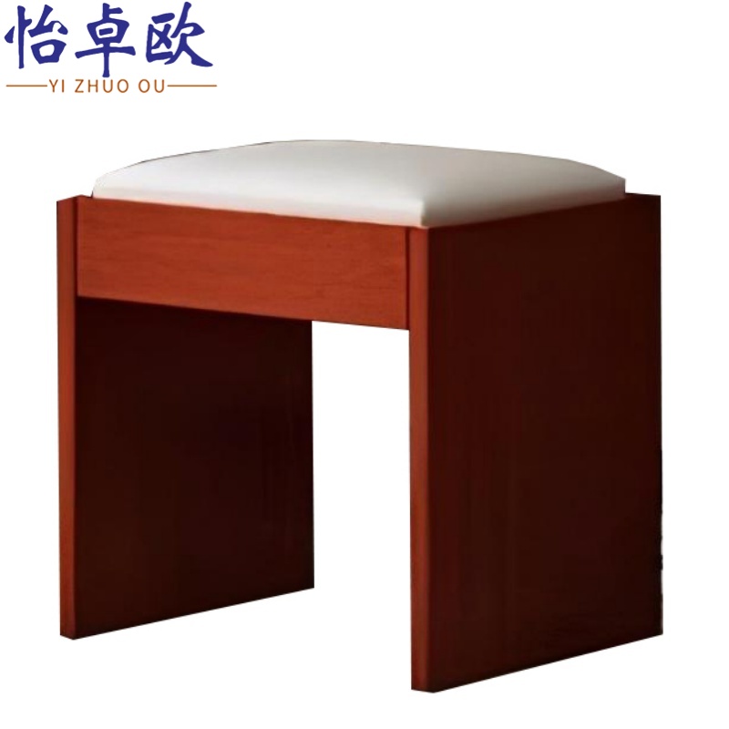 怡卓欧方凳350*240*420mm把高清大图