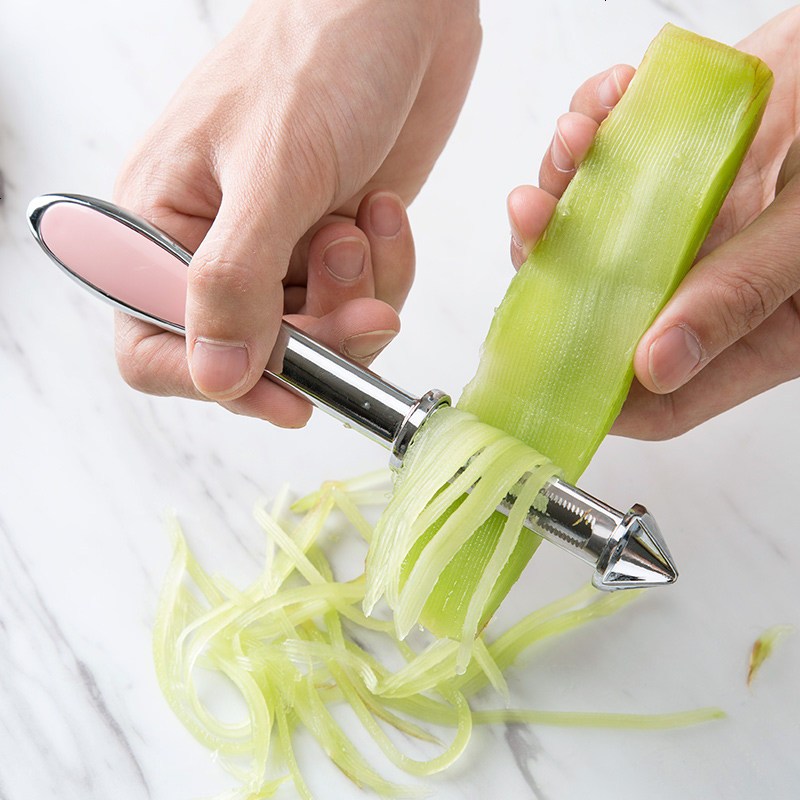 不锈钢刨丝器家用多功能刮丝器 厨房土豆瓜果去皮器削皮刀