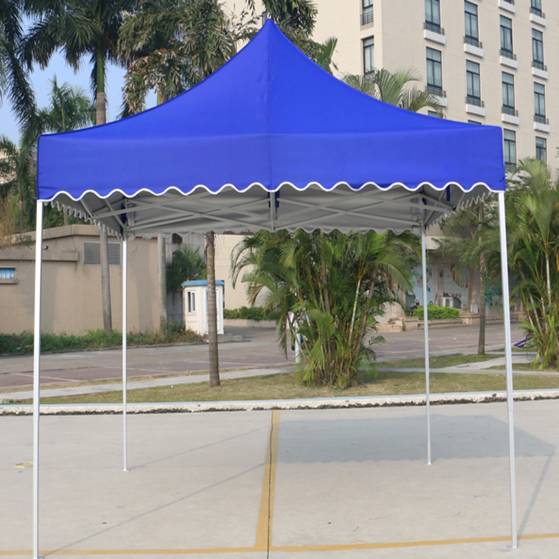 闪电客户外四角四脚伞帐篷布伞布雨棚遮阳棚加厚防雨顶布摆摊地摊篷