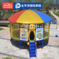 有优贝贝（YUYUBABY）蹦床儿童户外幼儿园跳跳床带护网大型室内小孩玩具室外蹦极弹跳床