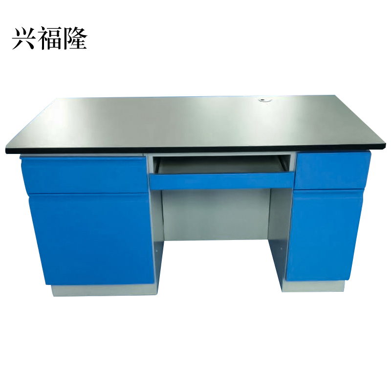 兴福隆全钢实验台钢木PP边台柜试验台化验室工作台实验室桌操作台定制(每米单价)[工厂现做 7天内发货]