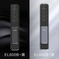 博世(BOSCH)指纹锁智能锁人脸识别智能门锁电子锁智能家居家用防盗门密码磁卡锁 EL600B墨岩灰