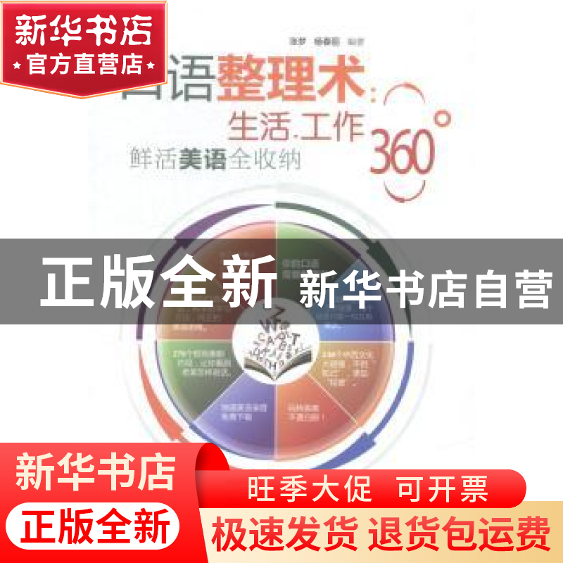 正版 口语整理术:生活.工作360°鲜活美语全收纳 张梦,杨春丽编著高清大图