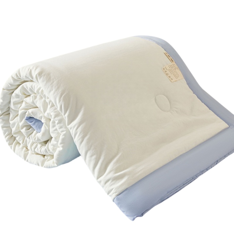 铭思沃夏被180*200cm条 白蓝高清大图