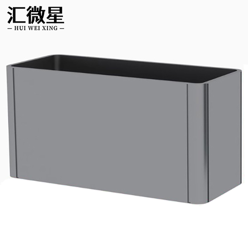 汇微星不锈钢花箱 户外花箱不锈钢100*40*50cm个 花箱