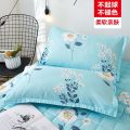 南极人枕套不易起球枕头套双人单人学生宿舍枕芯套48x74cm一对拍2 枕套48*74cm一只装不褪色 醉花语