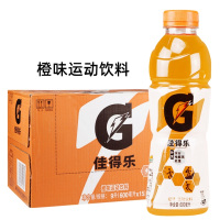 [苏宁超市]佳得乐橙味600ml箱装(12瓶/箱)