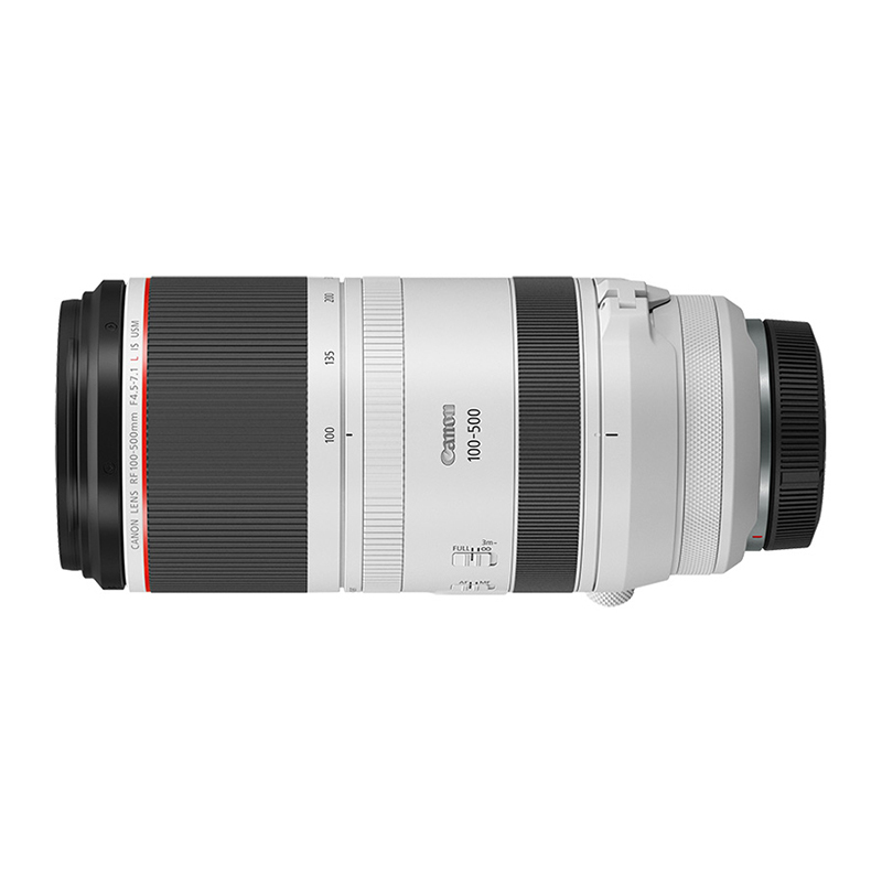 佳能(Canon)RF100-500mm F4.5-7.1 L IS USM 超远变焦镜头 RF全画幅微单专用