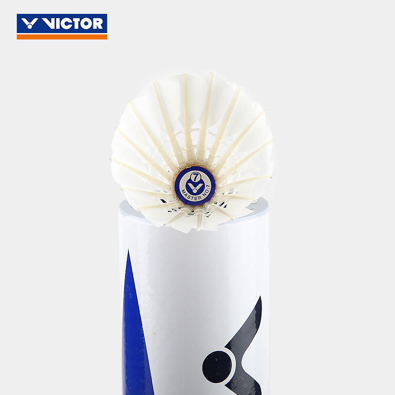VICTOR/威克多 羽毛球鹅毛球MASTER系列7号 MS7 77N(12只装)