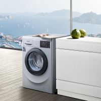 西门子(SIEMENS)WM12L2E88W 家用 静音 节能 大容量 8KG 公斤 变频 全自动智能滚筒洗衣机（银色）