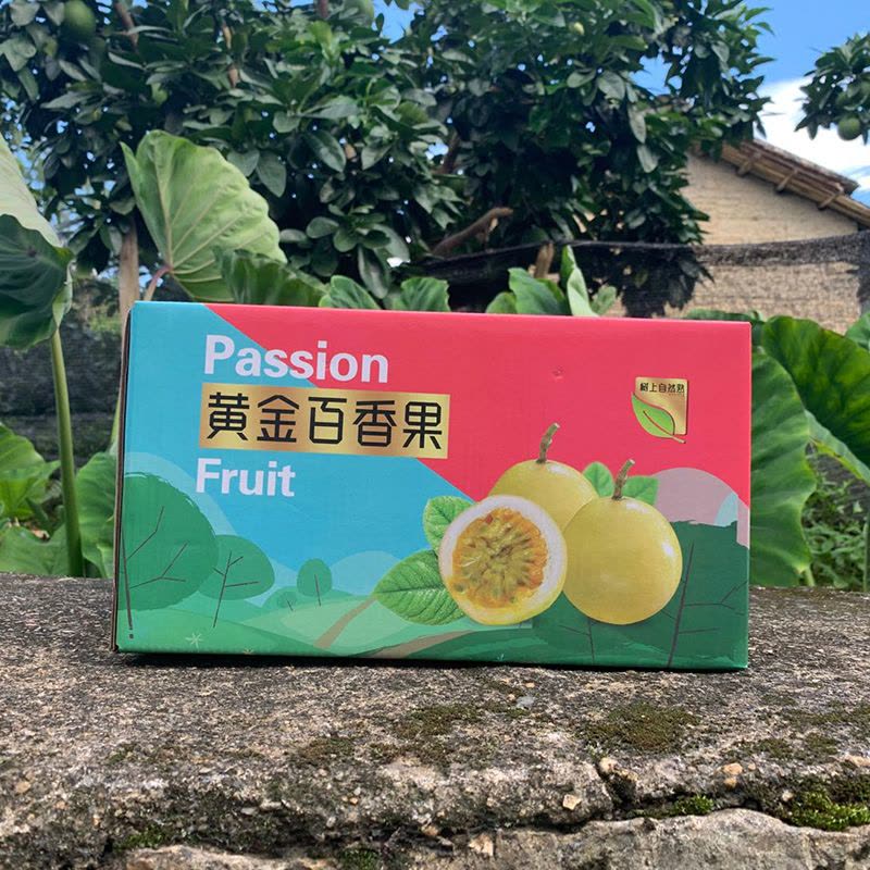 【嘉琪】黄金百香果 精选大果 一级果浆果 现摘百香果 鲜甜美味 单果约60g图片