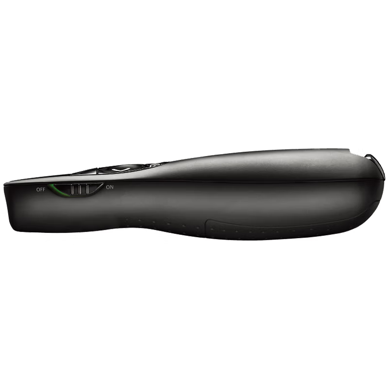 罗技(Logitech)R400 无线演示器 PPT翻页笔 演示笔黑色高清大图