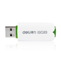 得力(deli）得力人脸指纹考勤机用U盘报表下载得力3722u盘迷你U盘高速USB接方便小巧优盘8GB容量优盘存储盘高速