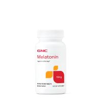 原装美国GNC褪黑素10mg60片剂melatonin氨基酸松果体素美乐通宁睡眠