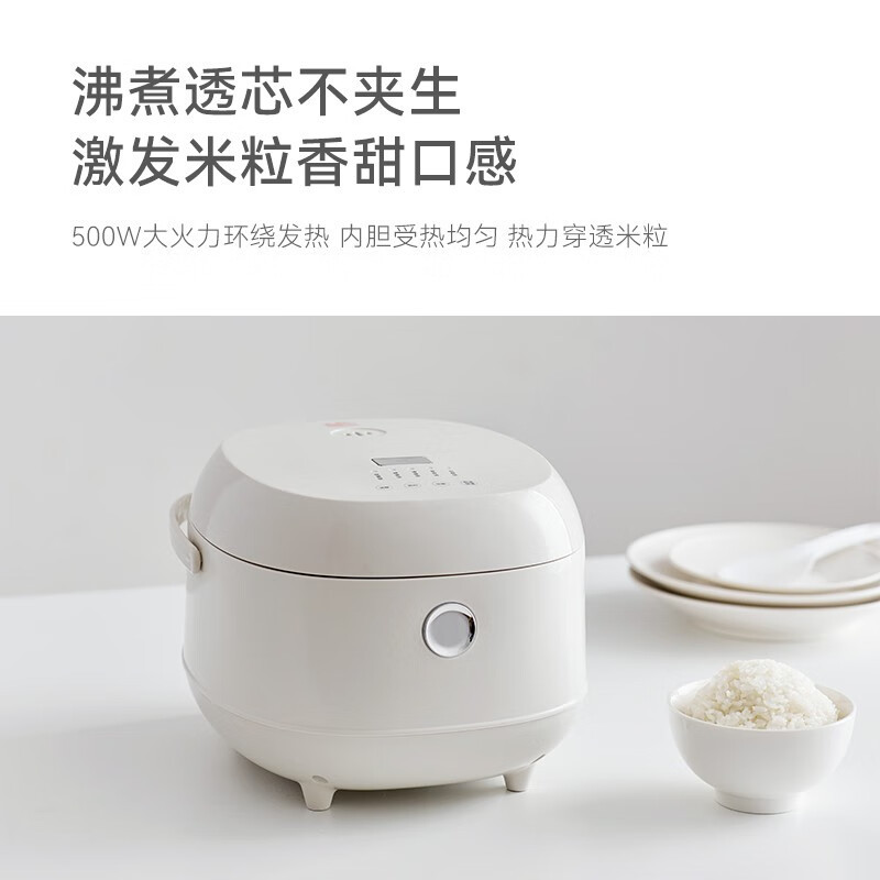 olayks.立时3L智能 电饭煲 OLK-LP-20 陶白色 3L高清大图