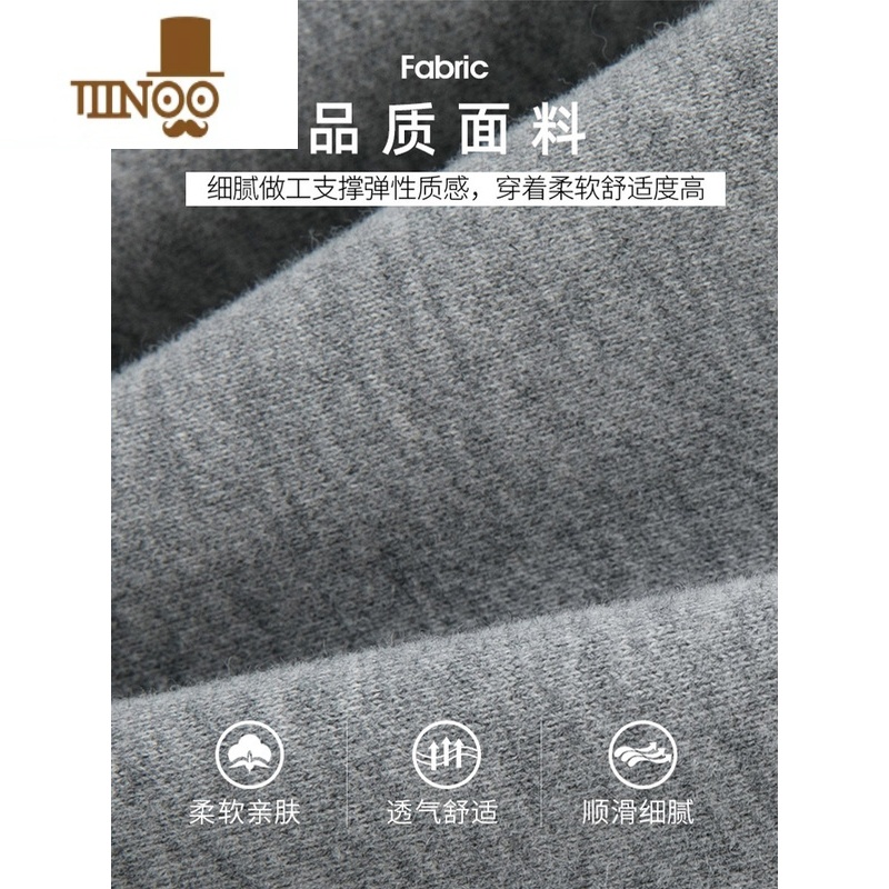 YANXU休闲长裤男士2023新款潮牌青少年运动卫裤秋装宽松直筒裤子高清大图