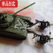 真智力军事拼装模型 仿真1/35俄罗斯主战坦克T-72B带扫雷滚轮电机 模型+胶水+工具+上色笔+油漆2瓶+稀释剂