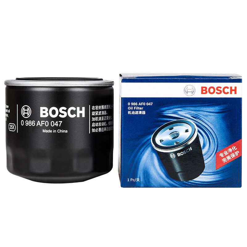 博世(BOSCH)0986AF0047机油滤清器(现代伊兰特雅绅特悦动索纳塔8途胜瑞纳起亚k2三菱斯巴鲁马自达)国产高清大图