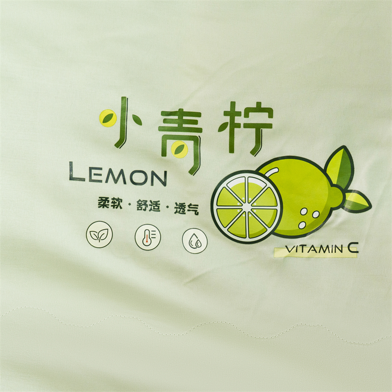 唐纳家纺 柔肤水洗棉夏被-小青柠/绿 150*200CM- TN-SQ25025高清大图