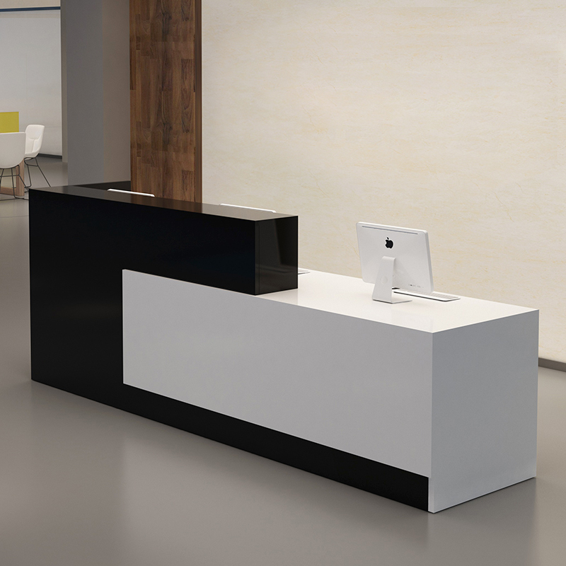 苏宁 金菲罗格 办公家具 木质接待会客前台桌颜色备注 3000*600*750/1000高清大图