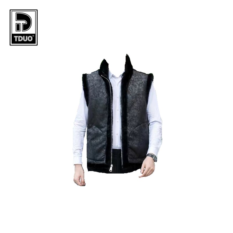 TDUO 防寒皮背心TT12 件高清大图