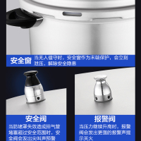 爱仕达(ASD)锅具高压锅燃气 28cm 10L压力锅明火铝制六保险大容量防滑厚底NH7528