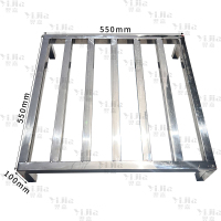 翌嘉 不锈钢架落地支架置物架底托底座托架550*550*100mm